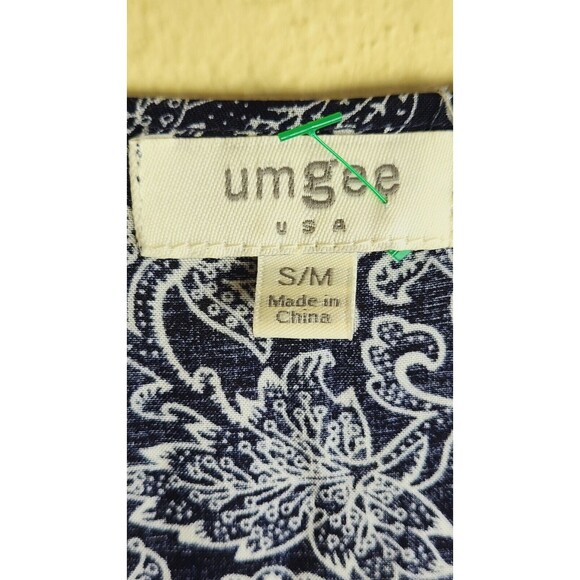 Umgee Size Small Medium Pompom Fringe Kimono Cover Up Cardigan Boho Hippie - Picture 7 of 7